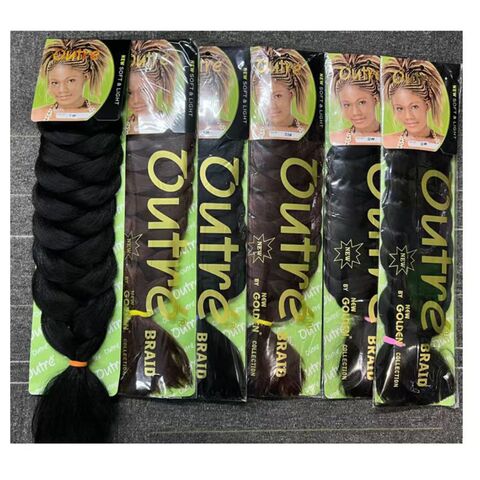 Peluca de trenzas africanas sucias, trenza retorcida de 165 g, fibra química, trenza grande Jacques for sale at factory direct price