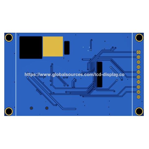 Custom Industrial Grade Odm Hmi Uart Rs232 Rs485 Tft Lcd Ips Display ...