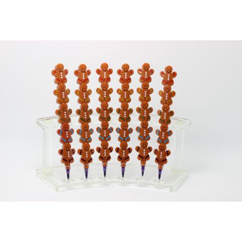 Lápis de cor em forma de boneco de gengibre for sale at factory direct price