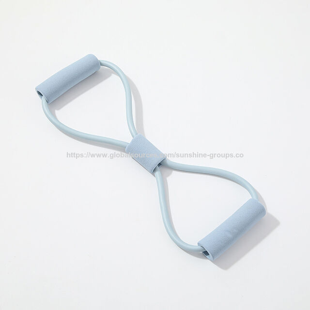 Yoga 8 Word Chest Expander Elastic Exercised Muscles Tension Rope Sports Durable Resistance Band Tension Train Ropes for sale at factory direct price
