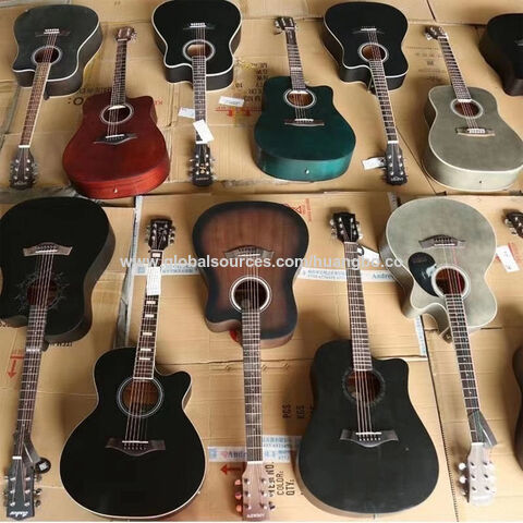 Guitarra folk de 38" para principiantes 41", práctica de guitarra, guitarra acústica, instrumento para principiantes