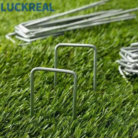 Estacas de Jardín Galvanizadas para Tela Antihierbas, Cubierta de Suelo - Clavijas de Fijación for sale at factory direct price