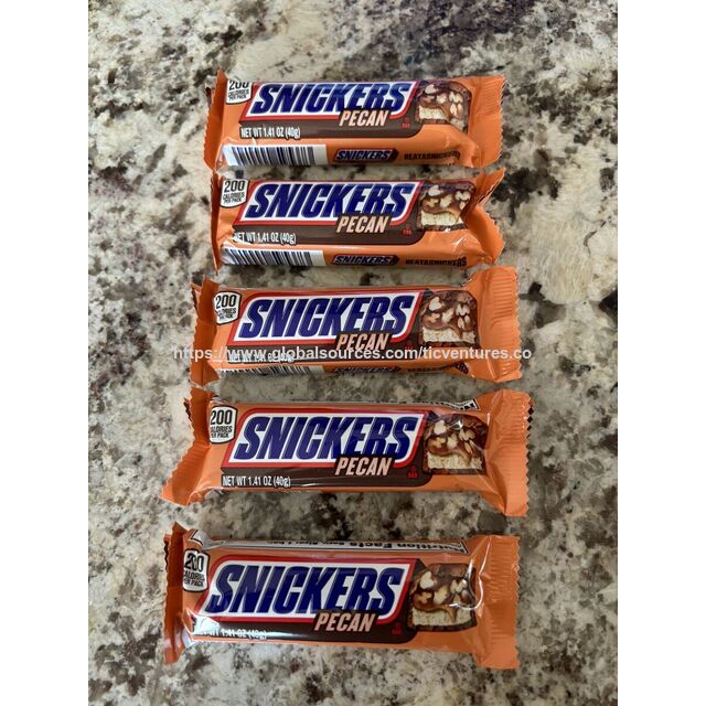 Snickers, Twix, Milky Way et plus en gros : Assortiment de barres chocolatées - 50 unités