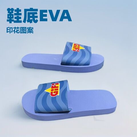 Chanclas de playa personalizadas con grabado e impresión en la suela for sale at factory direct price