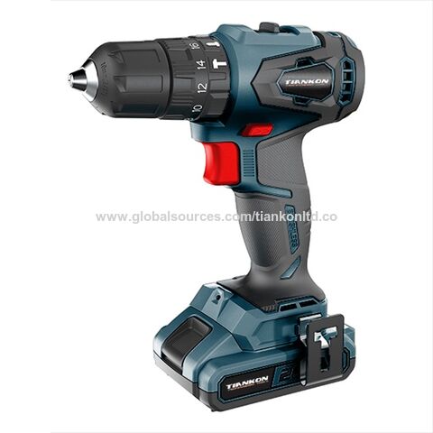 Taladro percutor sin escobillas OEM de 20 V al por mayor con mandril de 10 mm for sale at factory direct price
