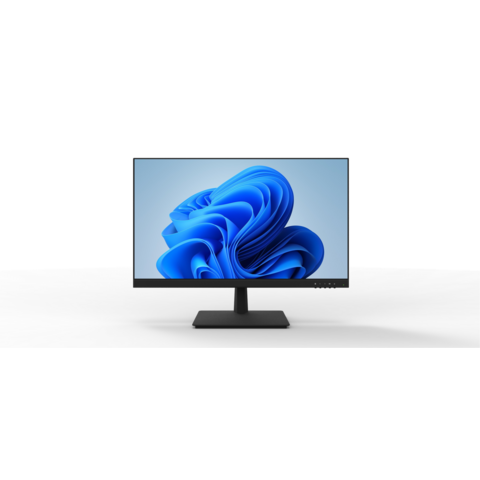 Monitor Gaming IPS Tanpa Bingkai Huntkey RRB2413 24", FHD 1080P, 14ms 75Hz, Freesync VGA+HDMI