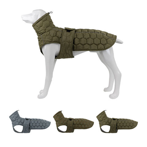 Chalecos para Mascotas Estilo Invierno y Otoño, Acolchados para Mayor Calidez, Suministros para Perros de Exterior, Chalecos Minimalistas de Color Sólido al por Mayor