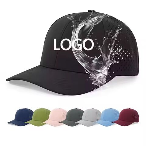 Custom Logo Outdoor Sports Performance Waterproof Golf Hats 6 Panel ...