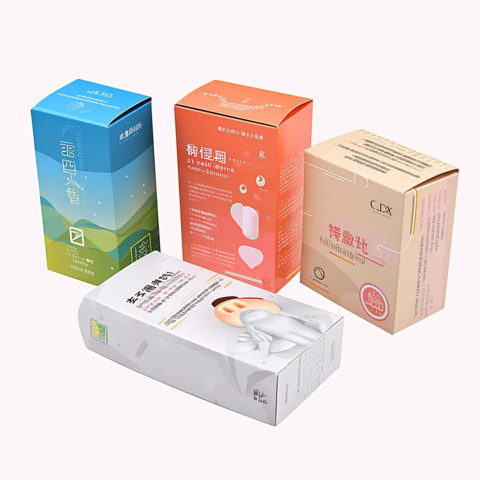 Embalaje de píldoras médicas, caja de medicamentos de farmacia, caja de papel impresa para productos de salud, caja protectora de condones para hombres