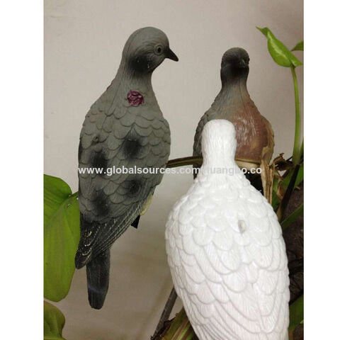 Appât de chasse de pigeon modèle animal simulé, jardin, extérieur, accessoire de photographie, décoration de paysage animalier, oiseaux, leurres de chasse for sale at factory direct price