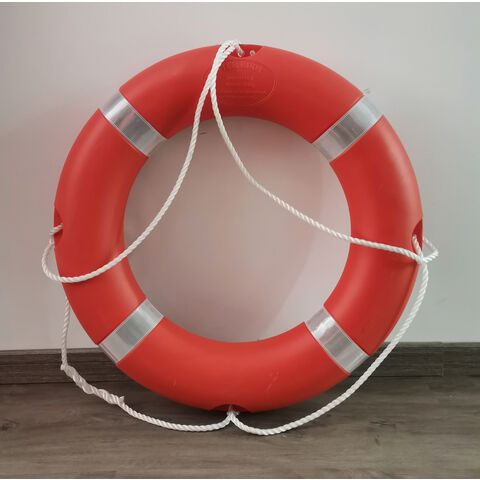 Aro Salvavidas Marítimo, Boya Salvavidas de Alta Flotabilidad, Boya de Rescate Flotante con Cintas Reflectantes for sale at factory direct price