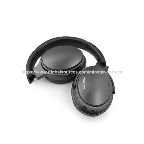 MH-252-19 Casque Bluetooth Miostar d'entrée de gamme V5.3, avec revêtement en caoutchouc