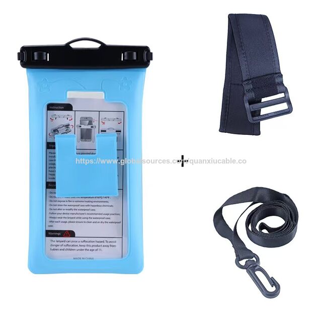 Funda impermeable de TPU para teléfono móvil, ideal para playa y exteriores. Material suave de 12,5 cm, compatible con la mayoría de los tamaños de teléfono. for sale at factory direct price