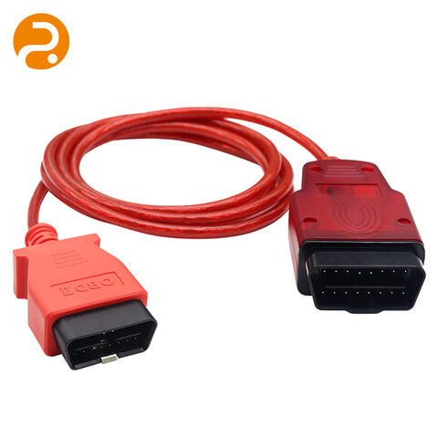 OBD-II كابل محول 16 دبوس ذكر إلى تسخير الأسلاك ذكر/أنثى 26 دبوس مع UL1007 18AWG، طول 500 مم for sale at factory direct price