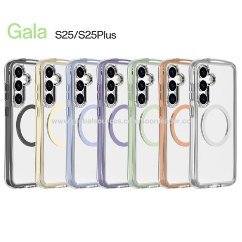 Soonleader Nouvelle Conception Coques de Téléphone Transparentes avec Airbag et Absorption des Chocs pour Samsung S25