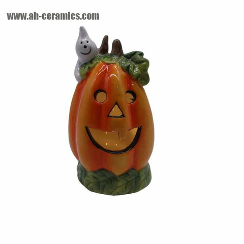 Adorno de Halloween Vela de Calabaza LED para decoración de habitaciones for sale at factory direct price