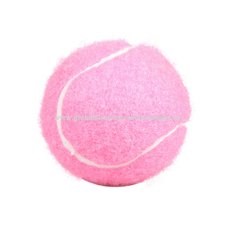 Pelota de tenis de entrenamiento amarilla/negra/azul/roja/rosa para partidos y práctica for sale at factory direct price