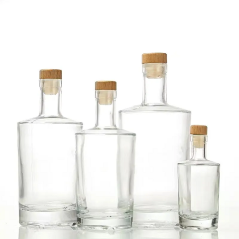 Alkoholflaschen mit Mehrfachkapazität, Whiskeyglasflasche, Whiskeybehälter, kundenspezifische Alkoholflaschen