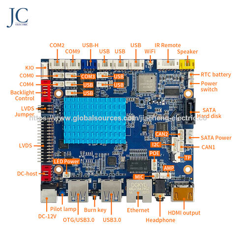 Factory Android 11 Motherboard With Arm Cor-tex Rk3568 Supports 4k ...