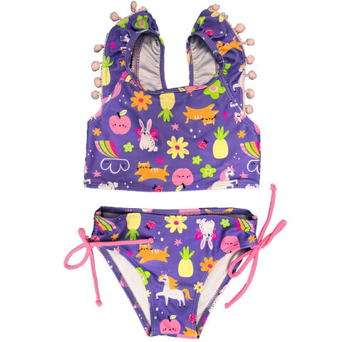 Trajes de baño tankini para niñas al por mayor, se aceptan OEM y ODM