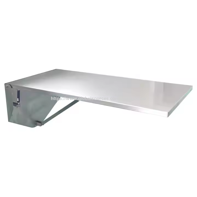 Klappbarer Wandtisch im Großhandel, Endfaltbarer, wandmontierter Veterinärtisch, zusammenklappbare Untersuchungs- und OP-Tische aus Edelstahl for sale at factory direct price