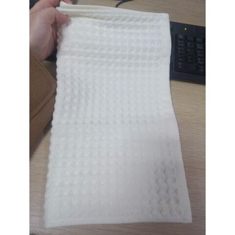 Toalla de mano y cara tipo waffle superabsorbente al por mayor