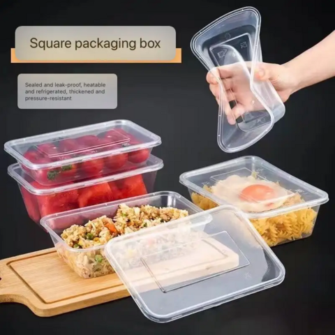 Conteneurs alimentaires jetables en gros pour plats à emporter, mini récipients alimentaires jetables for sale at factory direct price