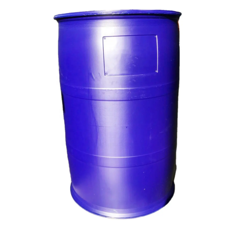 Barril de plástico por atacado, preço de fábrica, tambor de plástico azul de 55 galões e 200 litros com tampa fechada para transporte for sale at factory direct price