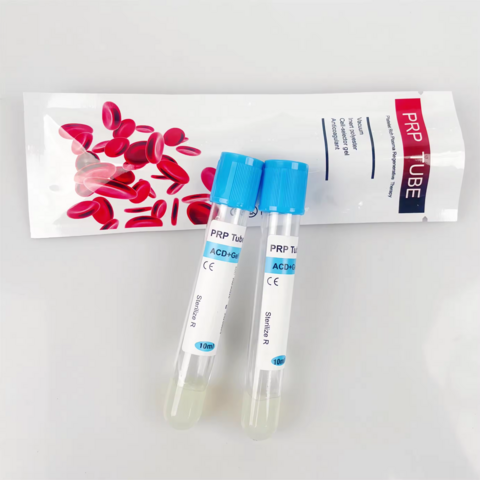 Tubes PRP Médicaux avec Gel ACD et Biotine pour Traitements Esthétiques (Cheveux, Rajeunissement de la Peau) - Prix Usine Compétitif