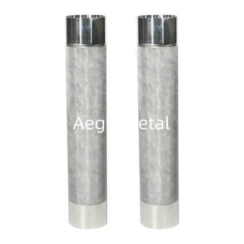 Tubo de malla de alambre sinterizado de acero inoxidable 304 316 316L de alto flujo, 20 30 45 micrones for sale at factory direct price