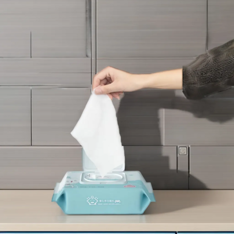 Échantillon Gratuit Vente en Gros OEM Personnalisé 40/60/80 Pièces Lingettes Nettoyantes Pour Bébé Lingettes Humides Pour Lingette de Nettoyage Tout Usage