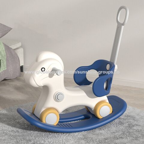 Caballo Mecedor Infantil de Interior de Gran Venta, Juguetes para Bebés, Regalos de Cumpleaños, Caballito Mecedor para Niños