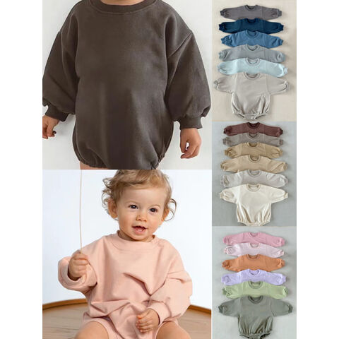 Factory Customized Logo Bamboo Baby Romper Infant Clothing Home Wear ...
