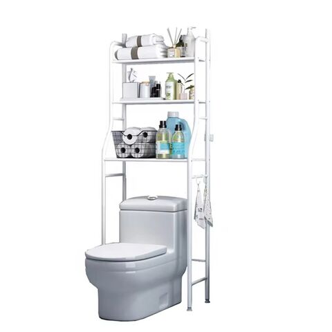 Estante de Almacenamiento para Baño de 3 Niveles, Diseño Europeo, Ahorro de Espacio para Inodoro, Venta al por Mayor for sale at factory direct price