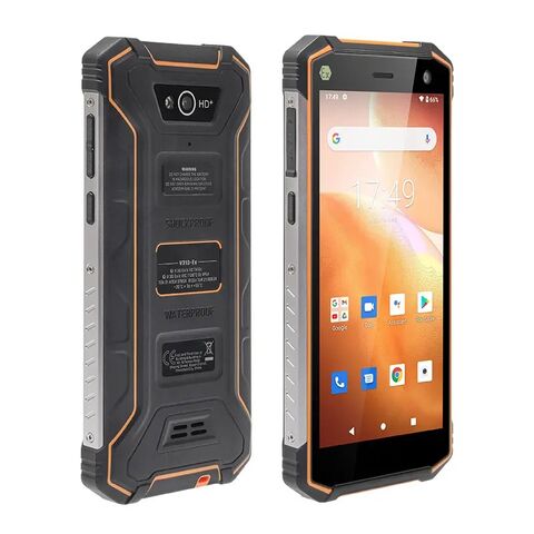 Smartphone Robusto V31D-EX à Prova de Explosão, Certificação ATEX, Impermeável IP68, Grau Industrial, Durável para Ambientes Perigosos
