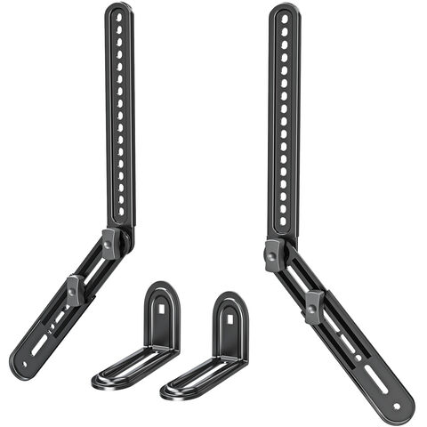 MOUNTUP Support Universel pour Barre de Son jusqu'à 6,8 kg, Support de Barre de Son pour Montage au-dessus ou en dessous du Téléviseur, Compatible avec la Plupart des Marques for sale at factory direct price