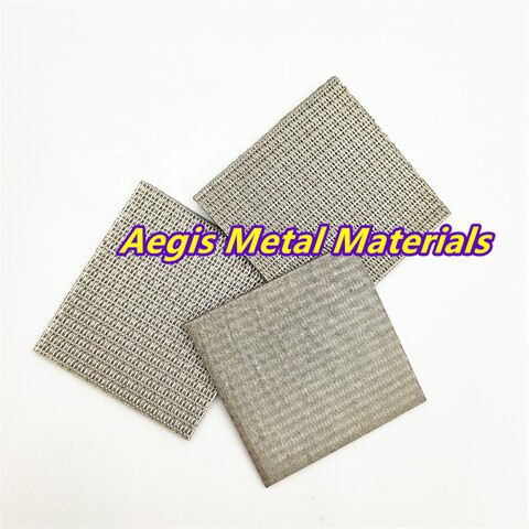 Malla de alambre sinterizado Inconel 600 625 de 5 capas, espesor de 1 mm, 2 mm, 1,5 mm, micraje de 0,2 a 100 micras for sale at factory direct price