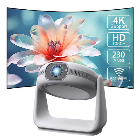 Android Atv K1 Smart Projector Wifi 6 Auto Keystone Portable Projector ...