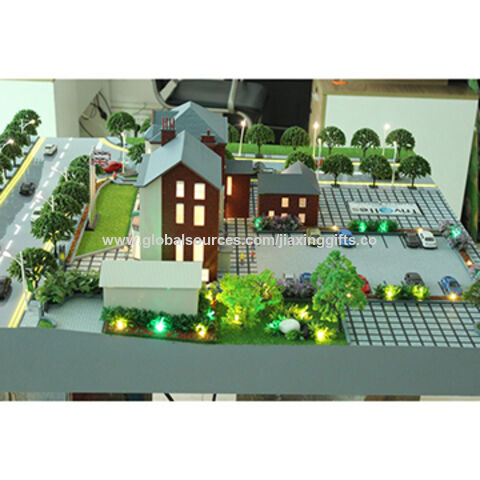 Custom Make Your Own Design 3d Building Miniatures & Models Jx - China ...