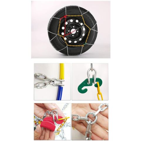 Precio de fábrica del fabricante cadenas de nieve antideslizantes de emergencia herramienta de emergencia cadena de nieve para coche llave de invierno accesorios para coche KN20 for sale at factory direct price