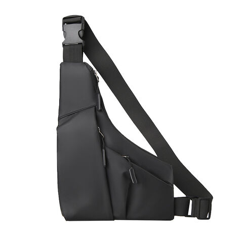 Bolso bandolera antirrobo para pistola, diseño ajustado, tipo triángulo, para llevar cruzado al pecho (izquierda/derecha)
