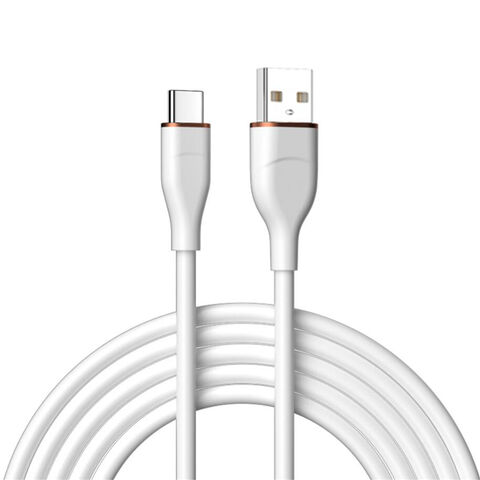 Wholesales Super Fast charging liquid silicone USB-C mobile phone cables JX