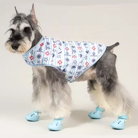 Botas de lluvia impermeables de verano a la moda personalizadas y juego de zapatos para perros for sale at factory direct price