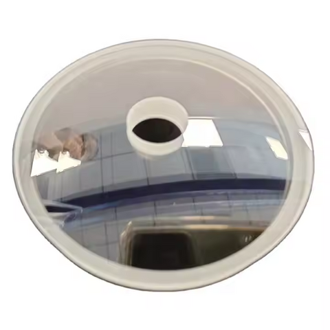 Lentille sphérique plan-concave en verre optique K9 sans revêtement, 30 mm ~ 70 mm, avec trou for sale at factory direct price