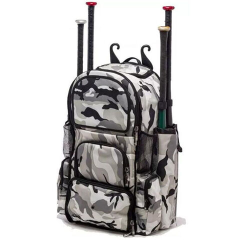 Sacs de baseball Oxford de loisirs sportifs personnalisés, sac à dos de grande capacité avec compartiment à chaussures