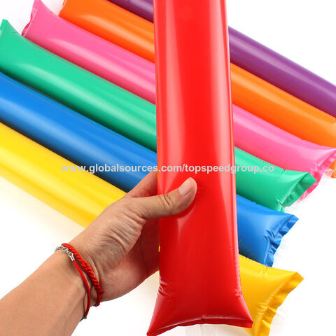 Großhandel OEM Thunderstick Noise Maker Sport Thunder Bangbang Kunststoff Benutzerdefinierte aufblasbare Anfeuerungsstäbe Sportveranstaltung Anfeuerungsrequisiten