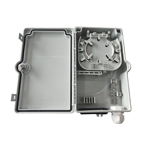 Outdoor Optical Fiber Ftth 4 Port Sc Wall Mounted Ip65 Abs Junction Box ...