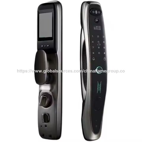 Fingerprint Smart Hidden Rfid Cabinet Lock Monitor Cylinder Lock Alarma ...