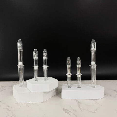 Flacons d'injection Outil de beauté populaire 1ml 2ml 3ml 5ml 10ml Emballage de seringues en plastique cosmétique indolore pour les soins personnels de la peau for sale at factory direct price