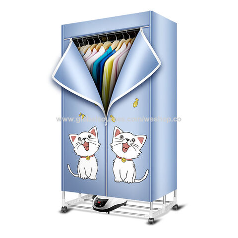 Secadores de roupa Secador de roupa elétrico portátil de 1500 W Secadora de roupa 110 V-220 V